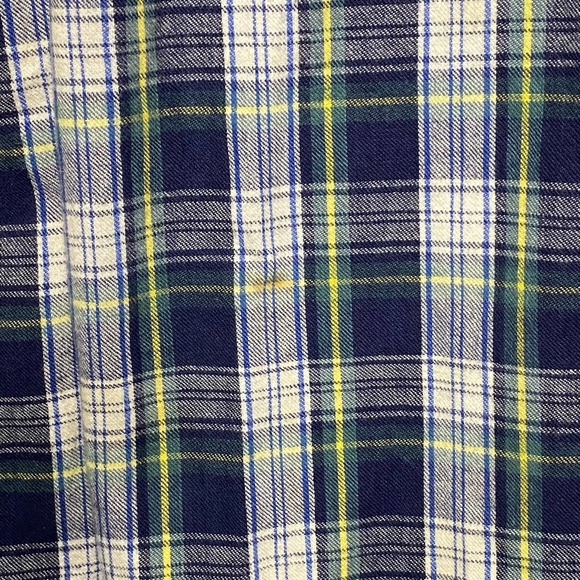 Men’s Vintage State O Main Plaid Robe 100% Cotton Large - Picture 6 of 7